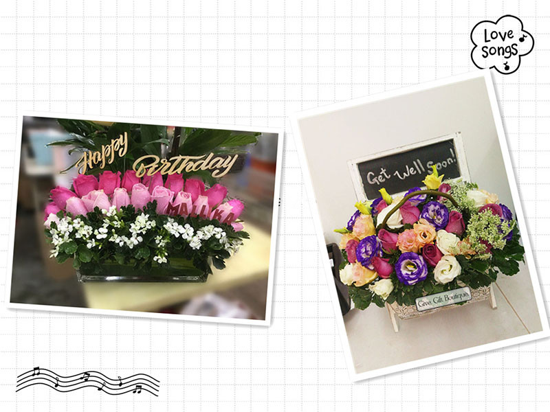 Hong Kong Give Gift Boutique Florist - Flower Delivery Info-Second week of April 2019